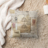 ヴィンテージのイタリア人のローマのカテドラルの枕 クッション (ブランケット)