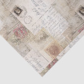 ヴィンテージのイタリア人のローマのティッシュペーパー 薄葉紙 (詳細)