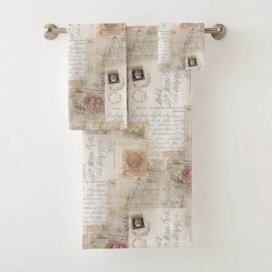 ヴィンテージのイタリア人のローマタオルセット バスタオルセット (インサイチュ)