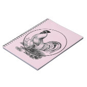 ヴィンテージのイラストレーション本 ノートブック (左側)