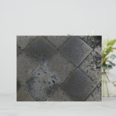 ヴィンテージのインスパイアHarlequin Metallic Grayテクスチャ (スタンド正面)