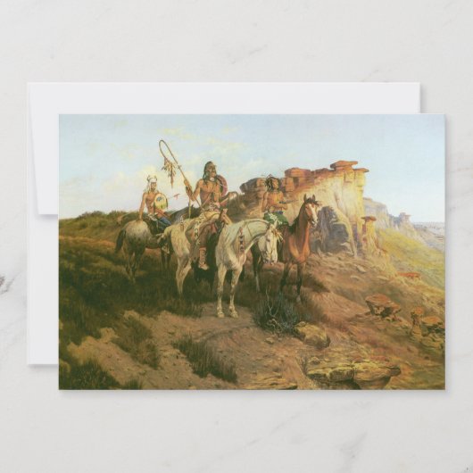 ヴィンテージのインディアン、草原のうろつき者たち、セルツァー (正面)