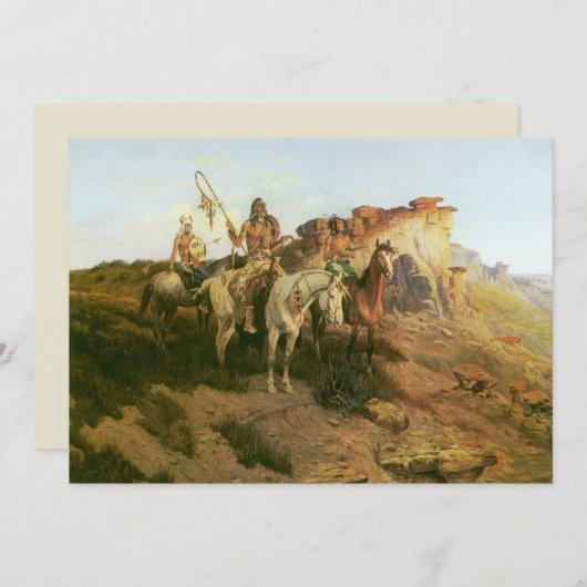 ヴィンテージのインディアン、草原のうろつき者たち、セルツァー (正面/裏面)