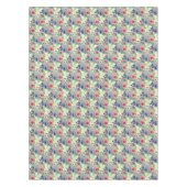 ヴィンテージのインドのスタイルのトラパターン テーブルクロス (正面)