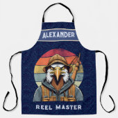 ヴィンテージのイーグル引退贈与漁師パパ エプロン (正面)