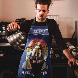 ヴィンテージのイーグル引退贈与漁師パパ エプロン