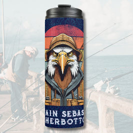 ヴィンテージのイーグル引退贈与漁師パパ タンブラー