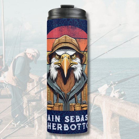 ヴィンテージのイーグル引退贈与漁師パパ タンブラー