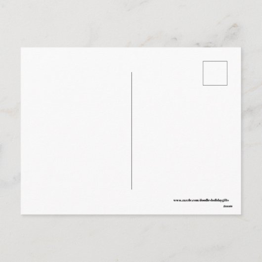 ヴィンテージのイースターのウサギのナナのレトロの郵便はがき シーズンポストカード (裏面)