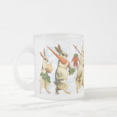 ヴィンテージのイースターのウサギのマグ コーヒーマグカップ (左)