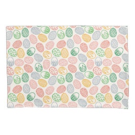 ヴィンテージのイースターエッグパターン|枕カバー 枕カバー