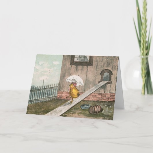 ヴィンテージのイースターカード シーズンカード (正面)