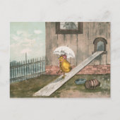 ヴィンテージのイースターカード シーズンポストカード (正面)