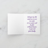 ヴィンテージのイースターカード 羊と共にいるイエス シーズンカード (内部)