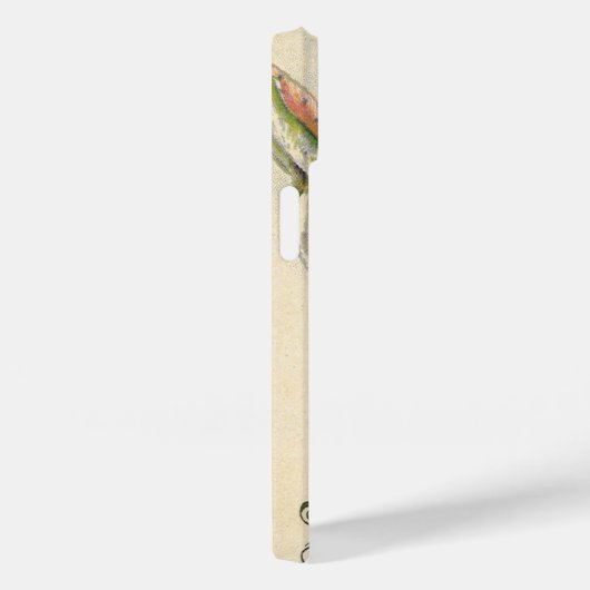 ヴィンテージのイースターバニーとバスケットのイースターエッグ Case-Mate iPhoneケース (裏面 / 右)