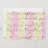 ヴィンテージのイースターパーティの招待状 招待状 (裏面)