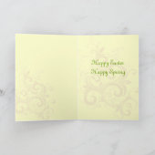 ヴィンテージのイースター天使カード シーズンカード (内部)