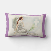 ヴィンテージのイースター天使 ランバークッション (裏面)