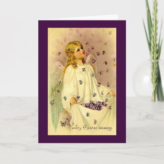 ヴィンテージのイースター恵み シーズンカード (正面)