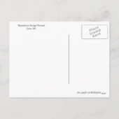 ヴィンテージのイースター知らせ シーズンポストカード (裏面)