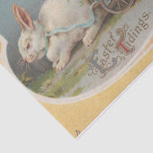 ヴィンテージのイースター知らせ 薄葉紙 (詳細)
