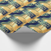 ヴィンテージのウィスキー ラッピングペーパー (角)