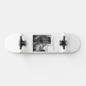 ヴィンテージのウィリアムズバーグブルックリン橋ニューヨークシティ スケートボード (横)