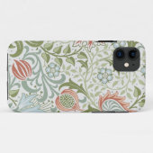 ヴィンテージのウィリアム・モリスの花模様の壁紙のiphone Case-Mate iPhoneケース (裏面(横))