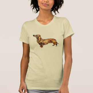 ヴィンテージのウインナー犬 Tシャツ