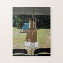 ヴィンテージのウェディングドレスパズル
