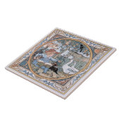 ヴィンテージのウォルタークレーン: 子供、家畜 タイル (側面)