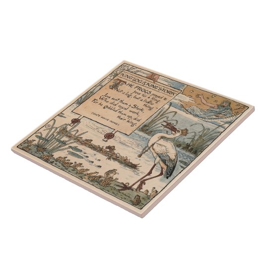 ヴィンテージのウォルタークレーン: 王の丸太および王のこうのとり タイル (側面)