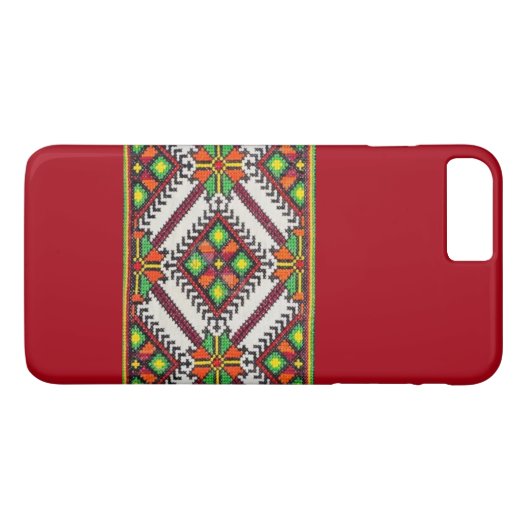ヴィンテージのウクライナのスラブの刺繍の電話箱 Case-Mate iPhoneケース (裏面(横))