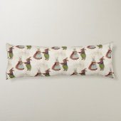 ヴィンテージのウサギビクトリアン夫婦 ボディピロー (裏面)