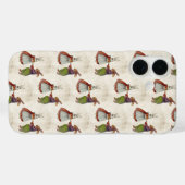 ヴィンテージのウサギビクトリアン夫婦 Case-Mate iPhoneケース (裏面 (横))