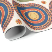 ヴィンテージのエジプトの鳥の継ぎ目のないパターン ラッピングペーパー (ロールコーナー)