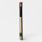 ヴィンテージのエッフェル塔の押された郵便はがき Case-Mate iPhoneケース (裏面/左)