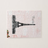 ヴィンテージのエッフェル塔 ジグソーパズル (横)