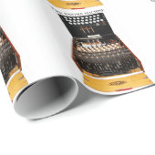 ヴィンテージのエニグマ機械軍の暗号 ラッピングペーパー (ロールコーナー)