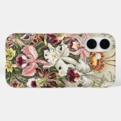 ヴィンテージのエルンスト・ヘッケルのオルキデア植物画 Case-Mate iPhoneケース (裏面 (横))