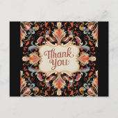 ヴィンテージのエレガンス感謝していユー ポストカード (正面)