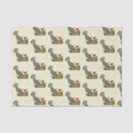 ヴィンテージのオウム 薄葉紙