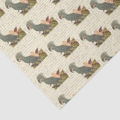 ヴィンテージのオウム 薄葉紙 (詳細)