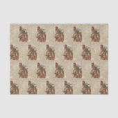 ヴィンテージのオウム 薄葉紙 (正面)