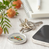 ヴィンテージのオスカーのタクシーサービス キーホルダー (側面)