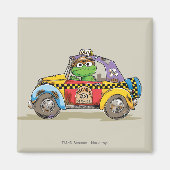 ヴィンテージのオスカーのタクシーサービス マグネット (正面)