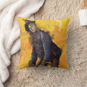 ヴィンテージのオズの魔法使いのかかし クッション (ブランケット)