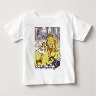 ヴィンテージのオズの魔法使いの第1版プリント ベビーTシャツ