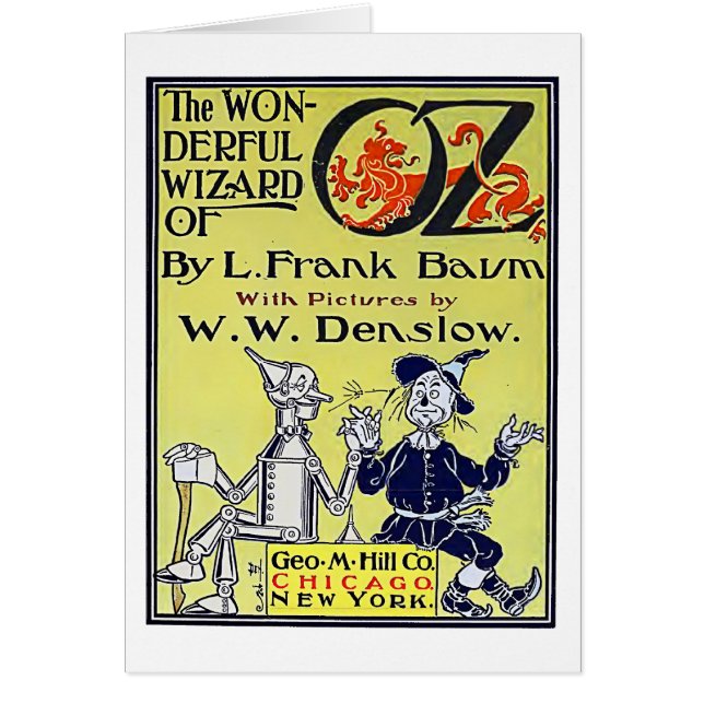 ヴィンテージのオズの魔法使いの表紙 (正面)