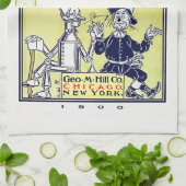 ヴィンテージのオズの魔法使いの表紙 キッチンタオル (折り畳み)